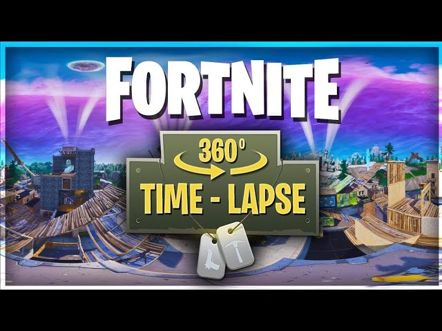 Watch a WHOLE Fortnite Game in VR Timelapse! virtual reality 360 videos realidad virtual vr