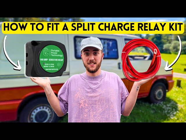 Fitting A Split Charge Relay Kit - Full Install Guide