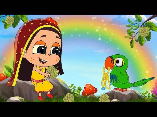 আতা গাছে তোতা পাখি | Ata Gache Tota Pakhi | Bangla Cartoon | Bengali Rhymes | Moople TV Bangla