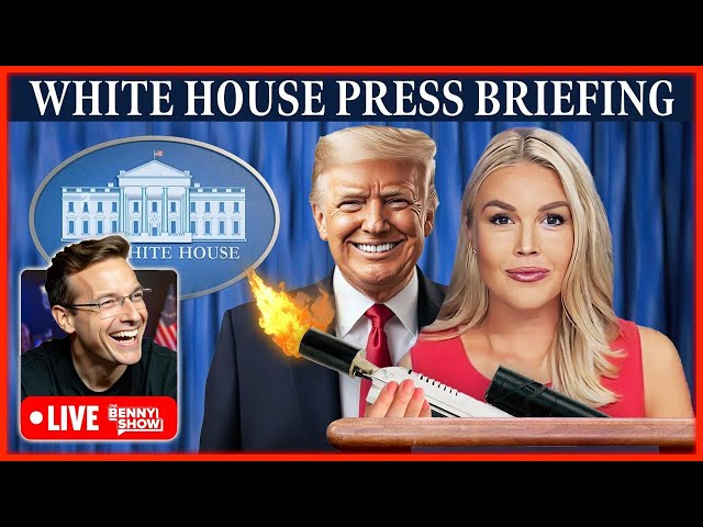 🚨 White House Press Briefing LIVE Right Now! New Press Secretary Takes FLAMETHROWER to Fake News