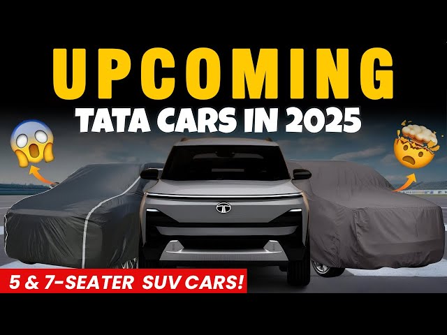 Top Auto Expert Shares 5 MIND-BLOWING Tata Cars Coming in 2025!