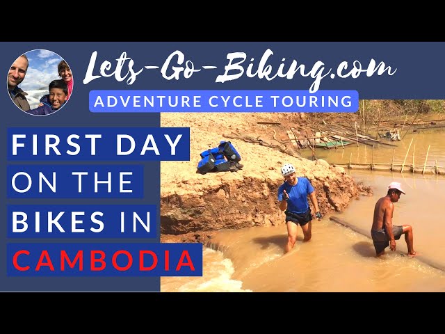 Part 223 - First Day Biking in Cambodia - World Cycle Tour - 2018