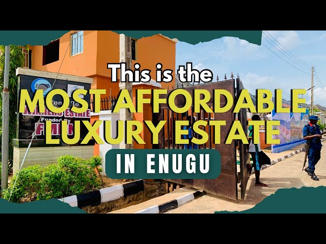 Commissioning of THE MOST AFFORDABLE and FINEST ESTATE In Enugu Nigeria || Winners Estate Enugu