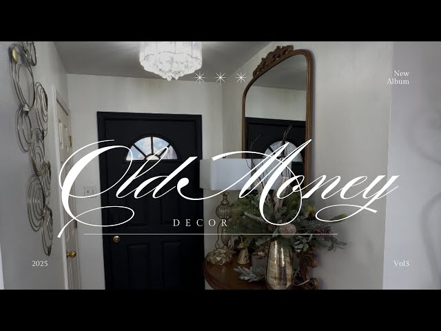 *NEW* THE OLD MONEY DECOR TREND| DECORATE WITH ME #oldmoneyvibes