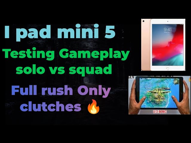 I pad mini 5 PUBG gameplay test 4k recording 2023 |PUBG MOBILE I PAD MINI 5|#pubgmobile #youtube