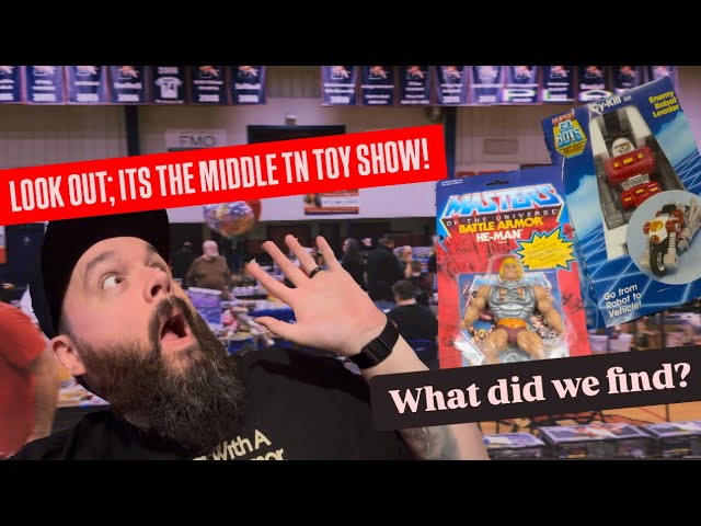 From Retro to Modern at the Middle TN TOY Show! | Feeling the NOSTALGIA!