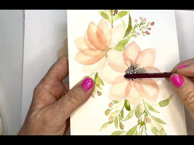 If you're new to watercolors, here's a FUN & SIMPLE floral tutorial, step-by-step & broken way down