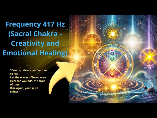 Frequency 417 Hz: Sacral Chakra Activation for Creativity & Emotional Healing