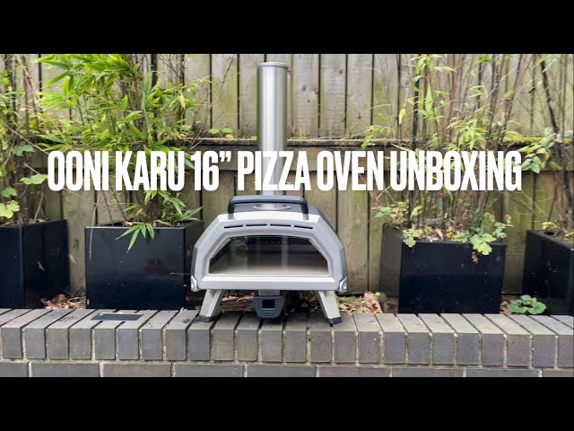 OONI KARU 16” PIZZA OVEN UNBOXING AND HOW TO BUILD INSTRUCTIONS