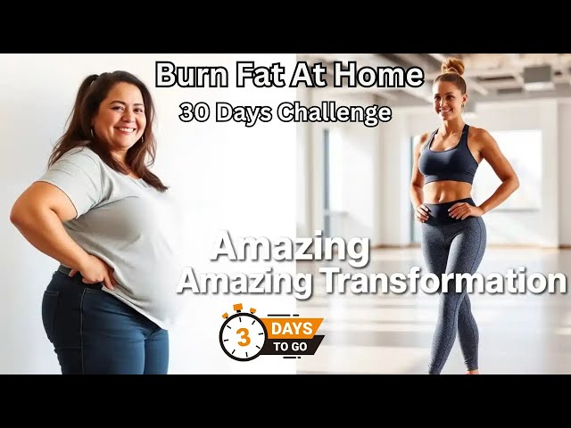 30 Days Weight Loss Challenge [Burn Fat At Home] DAY 3 #fitness  #weightloss