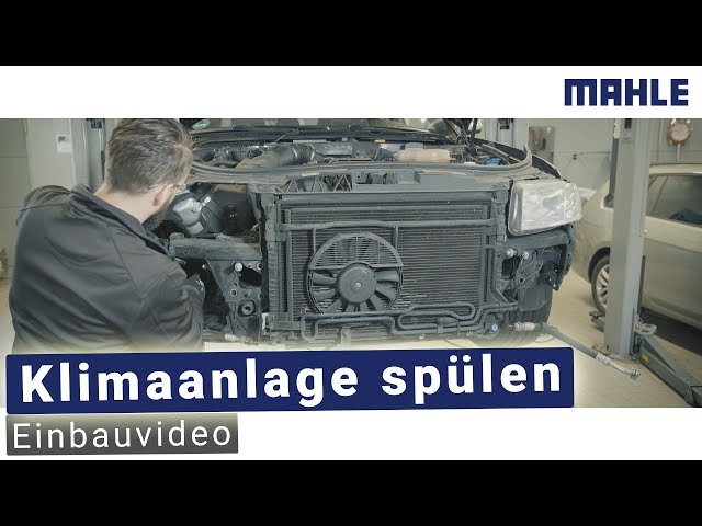 Klimaanlage spülen - MAHLE Einbauvideo