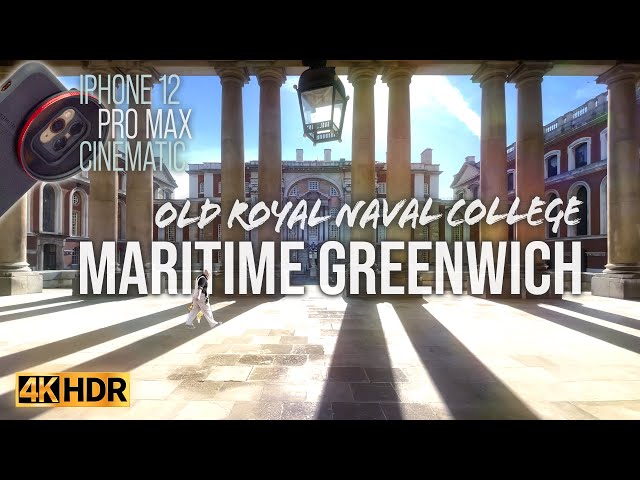 ⚓️Maritime GREENWICH, London - cinematic travel video - iPhone 12 [4K HDR]