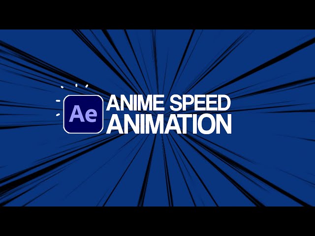 Anime Speed Lines in After Effects Tutorials