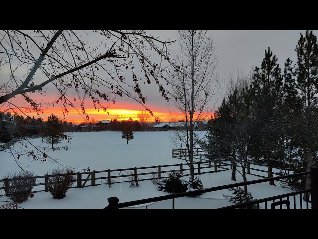 Sunrise in Fort Collins