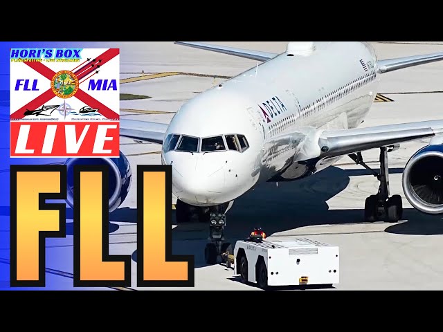 🔴 LIVE | FLL Plane Spotting  | Fort Lauderdale-Hollywood International Airport | 1/10/2025