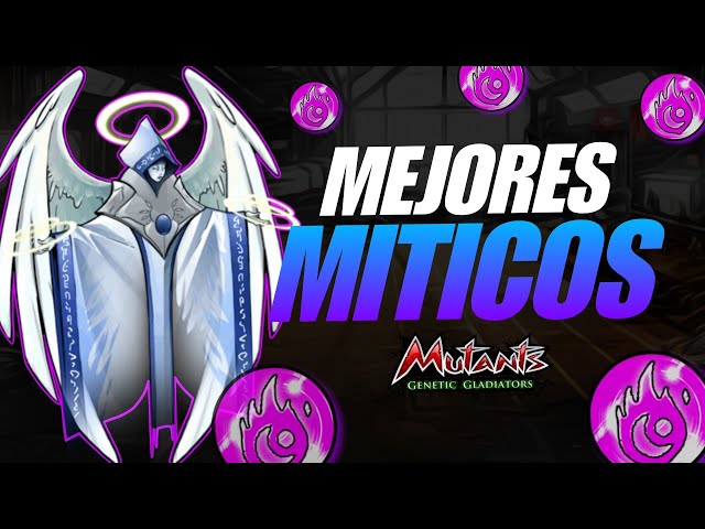 LOS 6 MEJORES MUTANTES MÍTICOS ACTUALMENTE 🔥💪 | Mutants Genetic Gladiators