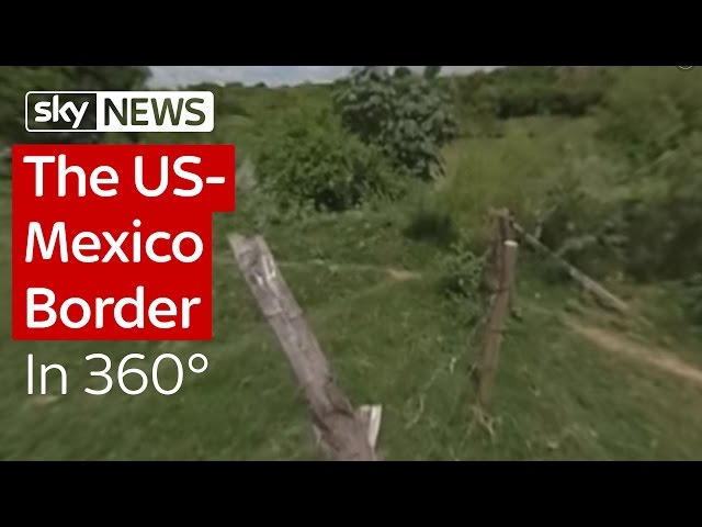 360° View | The US-Mexico Border Where Donald Trump Wants To Build A Wall