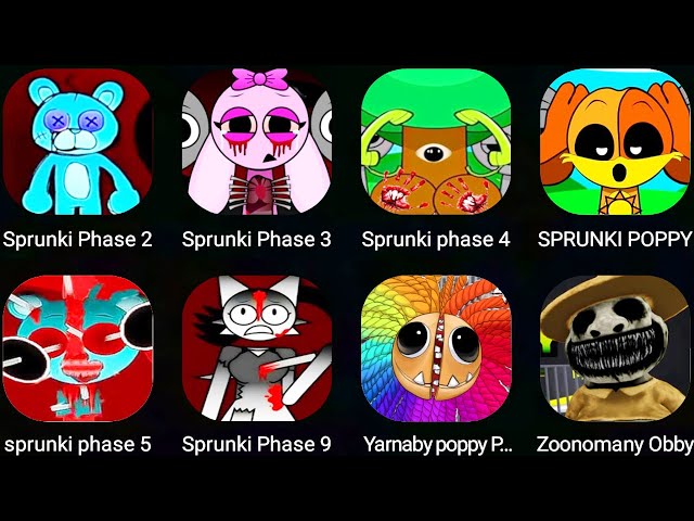 SPRUNKI PHASE 2,SPRUNKI GYAT 3,SPRUNKI PLAYTIME 4,SPRUNKI PHASE LOVE,SPRUNKI MOD,ROBLOX,ZOONOMANY