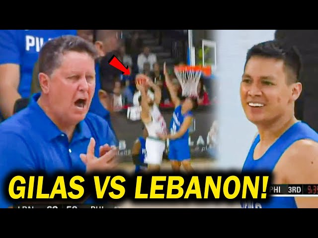 GILAS VS LEBANON HIGHLIGHTS | Solid ang Pinakita ni Scottie, Mapa Opensa at Depensa! Anyare sa Dulo!