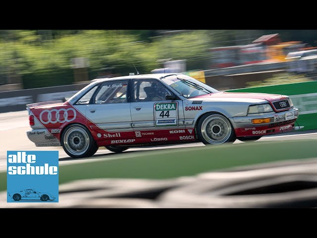 "Stuck Noris" Onboard mit Strietzel in seinem 1990er Audi V8 DTM auf dem Norisring! 360-Grad-Video