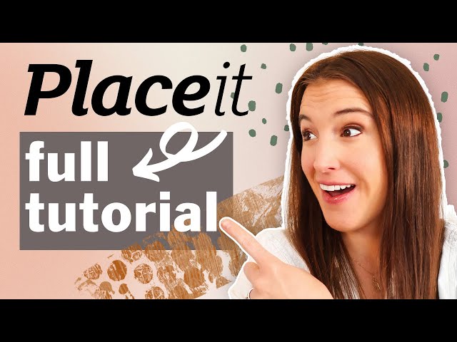 COMPLETE PLACEIT TUTORIAL 2024 (How to Create Digital Products and Graphic Designs on PlaceIt)