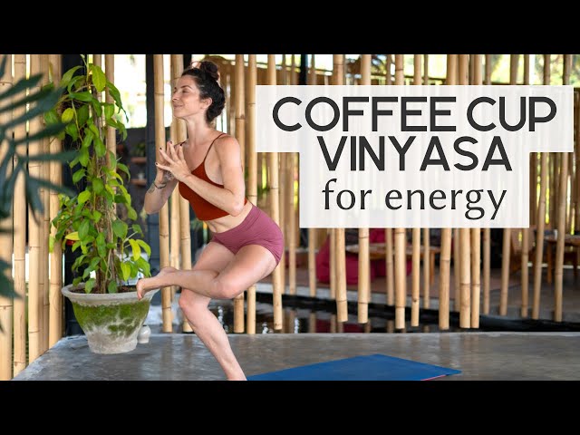 15 minute Coffee Cup ☕ Vinyasa Yoga Flow for Energy | COLE CHANCE YOGA