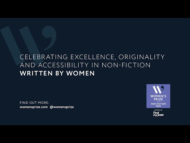 Announcing the 2025 Women's Prize for Non-Fiction longlist