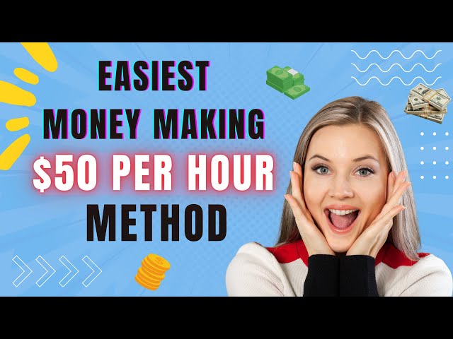 Laziest and easiest method to make $50/hour || The best trick to make money online in 2022