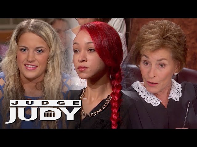 Judge Judy Throws Man’s New Girlfriend Out of Court!