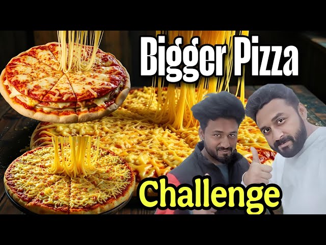 Pizza Eating Challenge | Giant Pizza Eating Challenge 😋