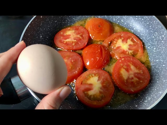 Do you have tomato and egg? Inexpensive and delicious breakfast recipe!