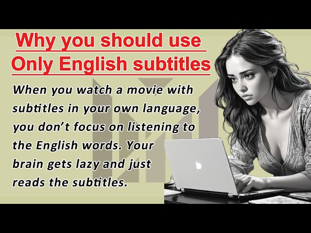 Why you should use Only English subtitles | Improve Your English | Learn English Speaking