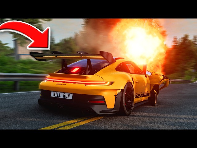 Rebuilding a Wrecked Porsche GT3 RS in BeamNG Drive