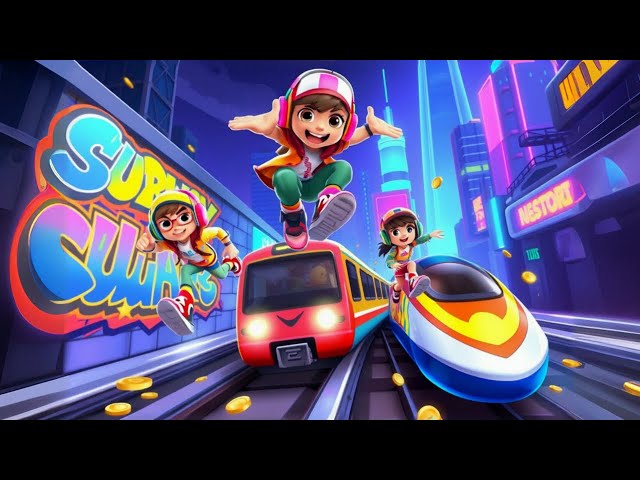 English Subway Surf : 👍 Good stream | Playing Solo |