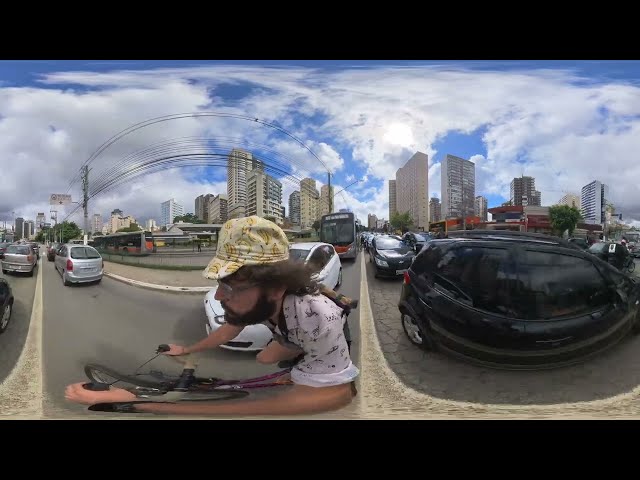 Vila Anglo até Parque do Povo via Pompéia e Pinheiros, São Paulo VR 360