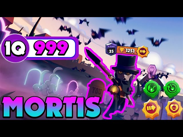 999 IQ Mortis Gameplay (Brawl Stars Pro Moments)