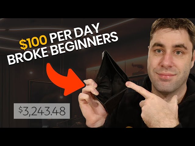 Easiest Way To Make Money Online For Broke Beginners In 2024 ($100/day)