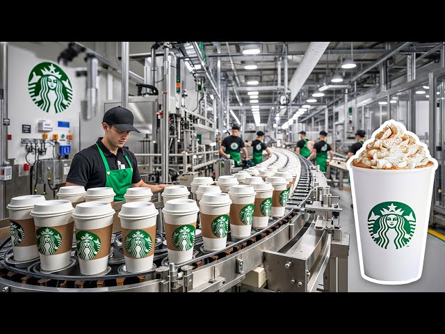 How It's Made: Starbucks' Coffee, Milk, Coffee Machines