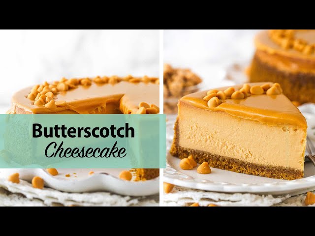 Butterscotch Cheesecake