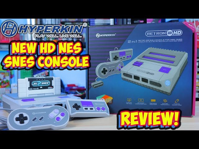 HDMI SNES & NES In One Console - New Hyperkin RetroN 2 HD Review!