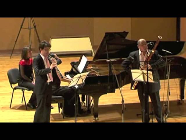 Poulenc Trio for Oboe, Bassoon and Piano 3rd mov.