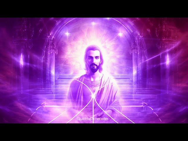 🔴 Violet Flame| 852 Hz Cleansing of Karmas and Negative Energy | Past Life Pacts | Saint Germain