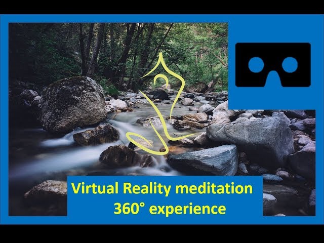 📹  🎧 1 VR Hour of Relaxing River Sound Water Flowing