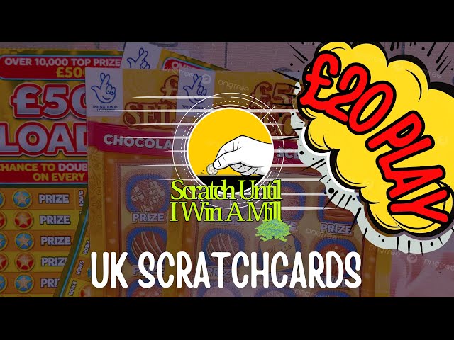 £20 PLAY 🚀 UK MIXED LOTTO SCRATCH CARDS | SCRATCH UNTIL I WIN A MILL 📈🤑 JACKPOT