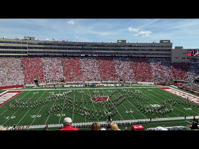 University of Wisconsin Marching Band halftime show, 9/14/24: Happy Hour Halftime