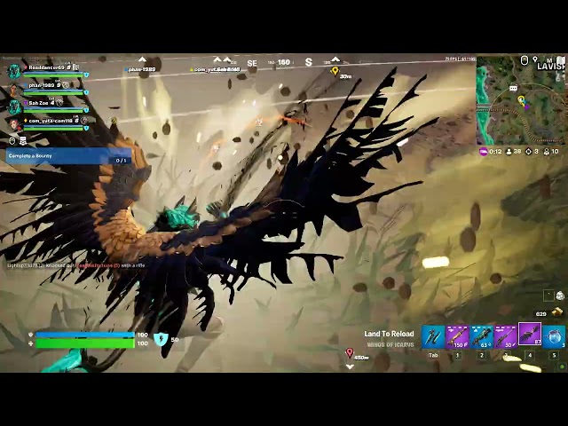 Fortnite C5S2 Gameplay Squad Zero Build Crowned Victory Royal 1 2024 03 09