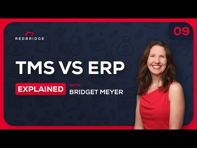 TMS VS ERP - Treasury Toolkit