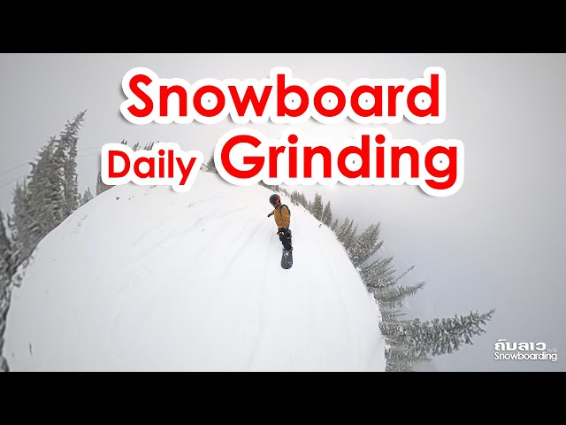 Solo snowboarding at Brighton ski resort | Episode 38