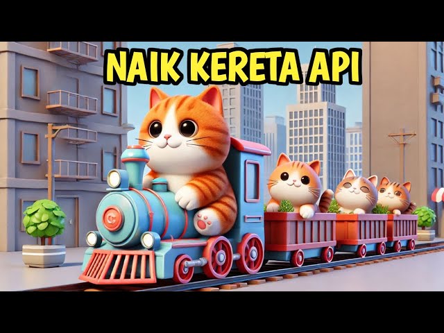 NAIK KERETA API - LAGU ANAK ANAK - LAGU ANAK INDONESIA POPULER // YOYOYO KIDS