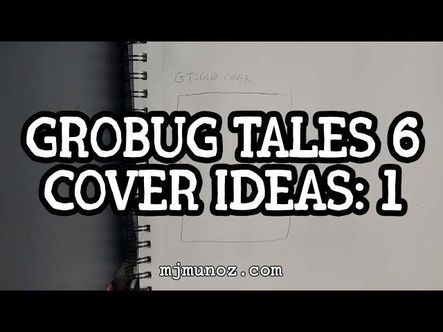 Grobug Tales Book 6 Cover Ideas: 1 |10 Minute Drawing